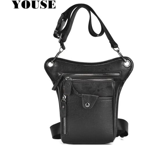 Waist Bag for Men Belt Pouch Shoulder Male Fanny Pack Hip Motorcycle Holster for Smartphone Chest Small Tactical Running Sports