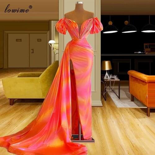 Haute Couture Simple Prom Dresses Long Mermaid Cocktail Dresses Off Shoulder Vintage Wedding Party Dresses Vestidos De Fiesta