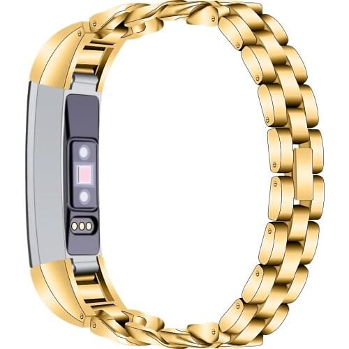 New Arrival 4 Colors Metal Stainless Steel Watch Band Replacement Strap For Fitbit Alta HR /Alta Tracker Bracelet High Quality