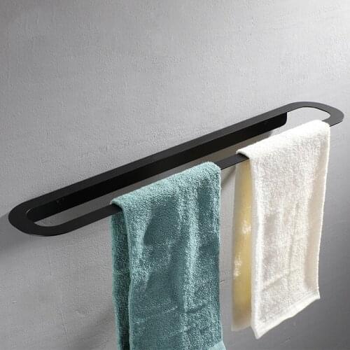 580*105mm high quality towel rack towel holder SUS304 Stainless steel bathroom shelf Wall mounted Bathroom hardware Accessory