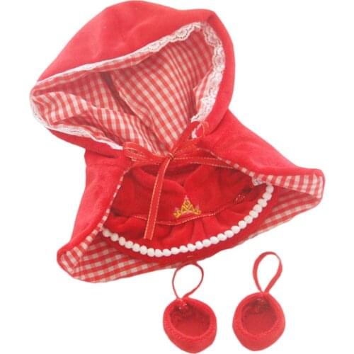 3pcs 1 set 20cm EXO Doll Clothes Red Christmas clothes suit Dolls Accessories for Korea Kpop EXO idol dolls boy girl gift