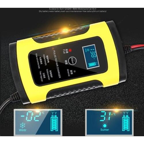 35% Hot Sales!!! 12V 6A LCD Display Power Supply Full Automatic Battery Charger for Car Motor