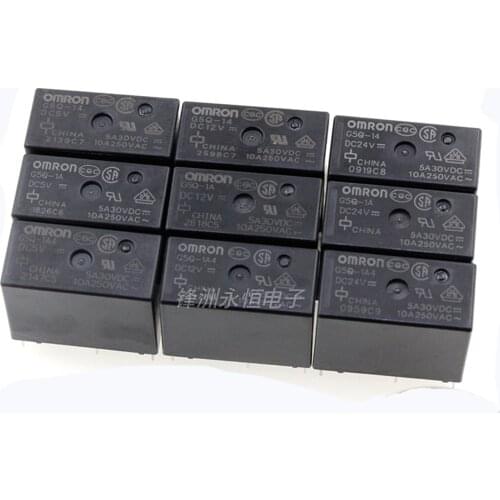5PCS/LOT Relay G5Q-14-DC5V G5Q-14-DC12V G5Q-14-DC24V 5PIN