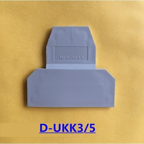 D-UKK3/5 Wire Cable connect terminal cover end Wire Cable Terminal for UKK3 UKK5 50PCS Free shipping
