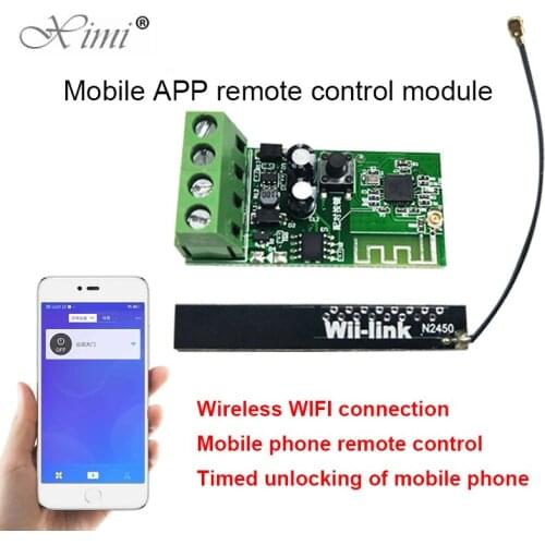 Dc 9V-12V Sonoff WiFi Wireless Smart Switch Relay controller Module For Smart Home Mobile phone APP Apple Android control