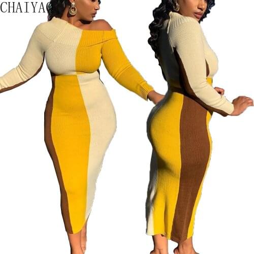 CHAIYAO Long Sleeve Summer Dresses