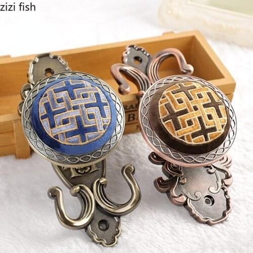 Flannel Metal Curtain Hook Wall Hook Decorative Hooks Curtain Rod Wall Hanging Decorations Curtains Holder Curtains Accessories