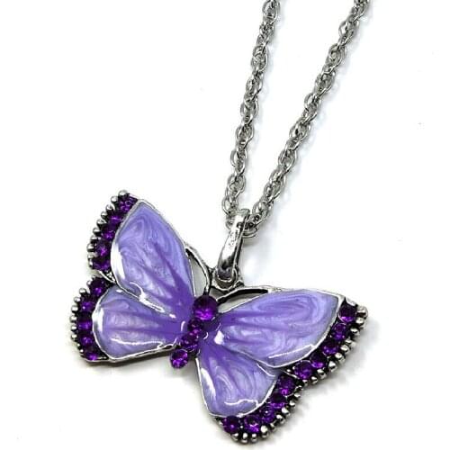 2021 Cross-Border Hot Style Alloy Dripping Fashion Butterfly Pendant Accessories Accessories