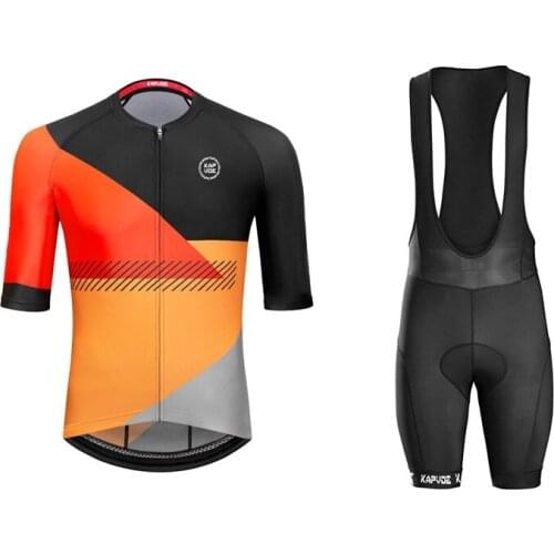 Road Bike Jersey Men Summer Bicycle Cycling Jersey Road Bike Cycling Suit Gel Pad Quick Dry Mountain Bike Riding Bib Shorts Set