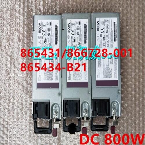 New PSU For HP G10 DC 800W Power Supply 865431-001 866728-001 865434-b21 HSTNS-PF46-1