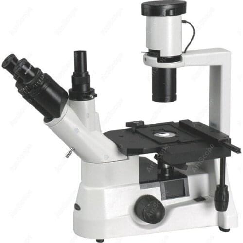 Plan Optical Biological Inverted Microscope-AmScope Supplies 40x-1000x Long Distance Plan Optical Biological Inverted Microscope