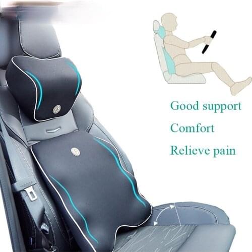 Back Support Headrest Neck Pillow For The Car Lumbar Cushion Office Chair Orthopedic Coccyx Cushion For Chair And Seat Waist