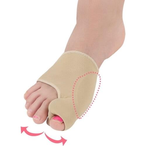 Toe Separator Hallux Valgus Bunion Corrector Orthotics Feet Bone Thumb Adjuster Correction Pedicure Sock Straightener