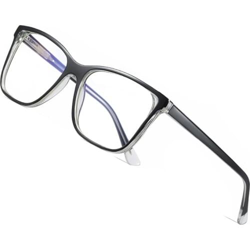 AOFLY BRAND DESIGN Square Blue Light Blocking Glasses Men Clear Optics Glasses Frame Women Fashion Computer Unisex Eyewear UV400