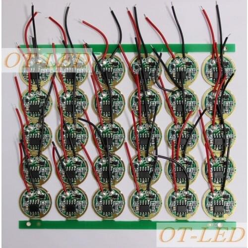 10pcs DC3.7V 5 Modes LED Flashlight Driver for CREE XRE-Q5/XPE XP-E /XBD XB-D 3W XML/XML2 10W LED Light Lamp/Torch