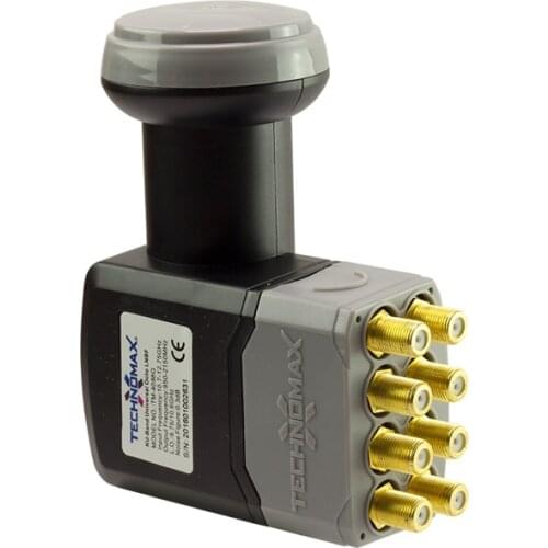 TECHNOMAX TM-4088G GOLD TIPPED SEKİZLİ LNB (0.3 DB)