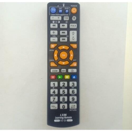 Universal Smart IR L336 Remote Control with Learn Function 3 Pages Controller Copy for TV STB DVD SAT DVB HIFI TV BOX CBL VCR