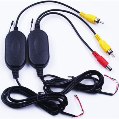 Upgrade2.4G Wireless Module adapter car wireless receiver for Car Monitor back up Reverse Rear View Camera wireless transmitter