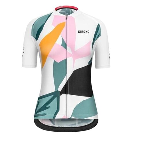 Womens Siroko Cycling Jersey Short Sleeve Tops Pro Team Bicycle Clothing Custom Maillot Bike Apparel Sportswear Quick Dry Shirt
