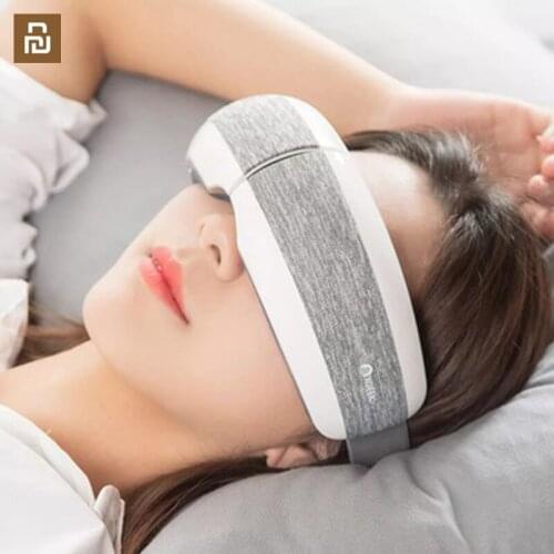 Xiaomi youpin XGEEK Smart Bluetooth Music Soothing Eye Massager Hot Compress Relieves Fatigue Eye Mask Vision Recovery