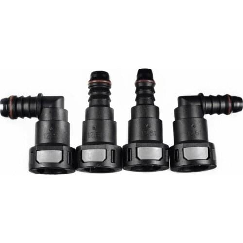 Automotive 12.61mm SAE1/2 barb tail garden water hydraulic air hose fittings fuel line quick connector
