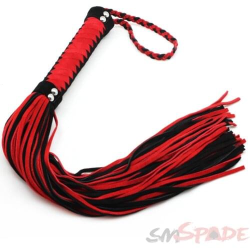 2 in 1 spanking 60cm+30cm suede leather flogger, handmade lashing Horse whip, flirting sexy leather lash Knout sex toys