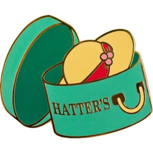 Sophies Tacky Hat Shop Enamel Pin Studio Ghibli anime brooch