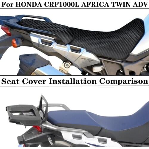 Motorcycle Accessories Protecting Cushion Seat Cover For HONDA CRF1000L AFRICA TWIN ADV Nylon Fabric Saddle Seat Cover