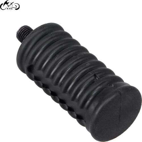 Motorcycle Black Rubber Shift Peg For Harley CVO Touring Road Electra Street Glide Fatboy Road King Heritage Softail FLHX FLHR