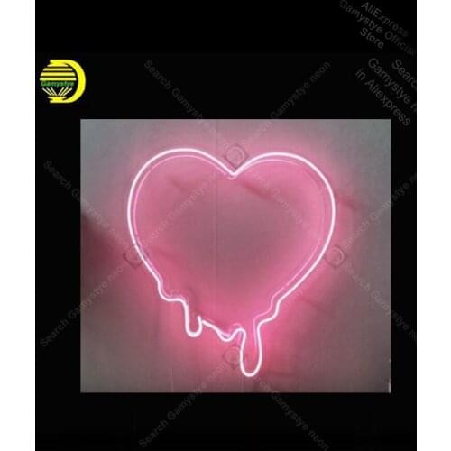 Neon light Signs Make My Heart Melt Neon Bulb sign Lamp Handcraft Bedroom PUB Store display neon Wedding Lights Cubs Neon Sign