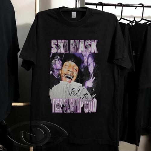 NEW VTG SKI MASK - THE SLUMP GOD BLACK T SHIRT REPRINT ALL SIZE S-5XL.JOOS