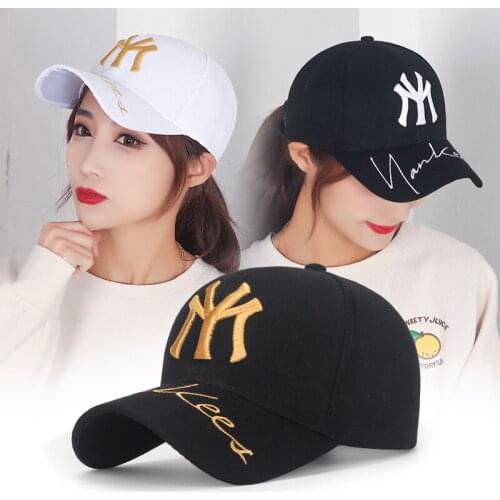 Richkeda Store New 2021 Summer New Embroidery Baseball Cap For Men Women Outdoor Sun Hat Adjustable Caps