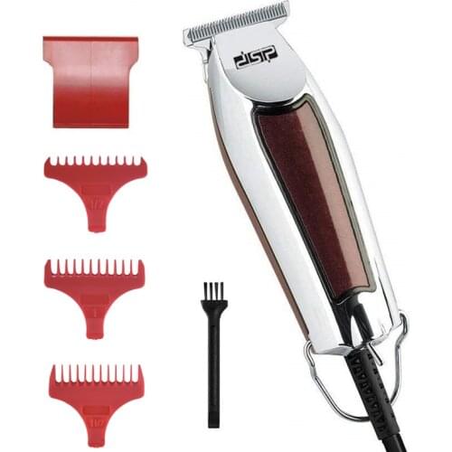 Professional corded powerful hair trimmer edge lining hair clipper hair cutting machine compatible with wahl detailer wide blade