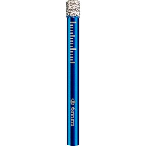1pc Blue Diamond Dry Drilling Core Bits Porcelain Ceramic Tile Drill Bits Granite Marble Hole Saw for Glass Marble Granite