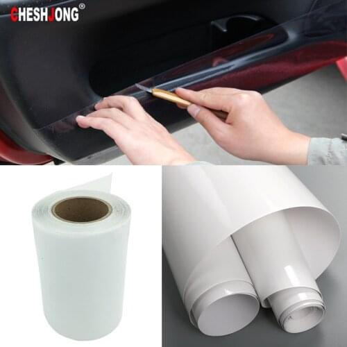 20/30cm*1m Car Protective Film Rhino Skin Sticker Car Bumper Hood Paint Protection PVC Vinyl Clear Transparence Film Thickness