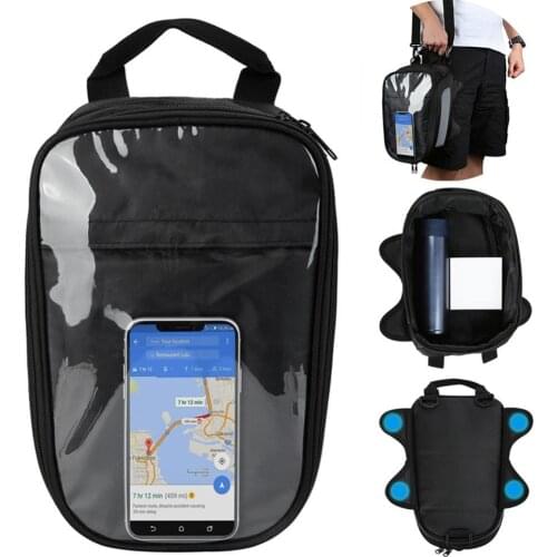 80% 2021 Hot Sell Waterproof Magnetic Motorcycle Oil Fuel Tank Storage Bag Phone Pouch Backpack