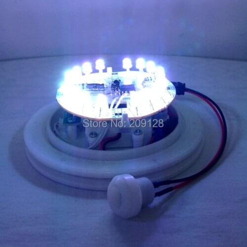 Cordless RGB colorful rechargeable from side charging with cable led table lamps