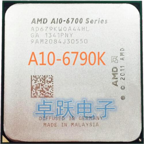 AMD A10-Series A10-6790K A10 6790 k 4.0 GHz Quad-Core CPU Processor Socket FM2 free shipping