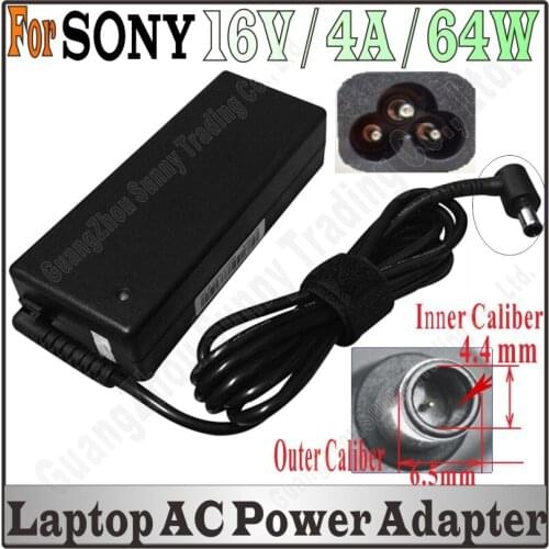 DHL Shipping Wholwsale 16V 4A AC Power Adapter Charger For sony VGP-AC16V8 VGP-AC16V7 PCGA-AC51 PCGA-AC5E Brand New High Quality
