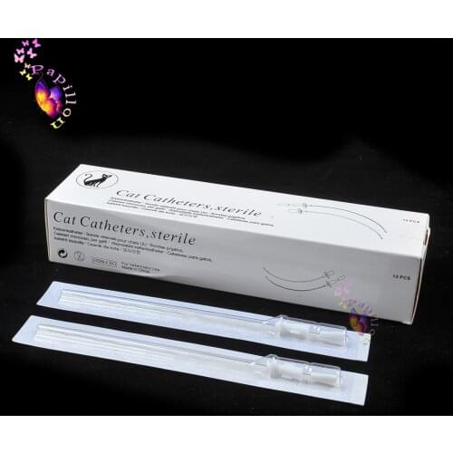 Pet urine catheter with probe Cat Urinary Catheter Urine Channel Sterile urinary stone 1.0/1.3mm Urinary tract obstru Suture