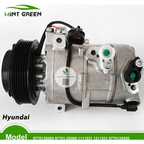 For Auto air ac a/c hyundai compressor for Hyundai New Tucson/Kia Sportage 977012S000 97701-2S000 1111231 1211231 977012S500