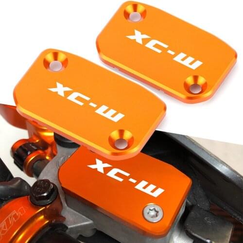 Brake Reservoir Cap Cover For KTM 125XC-W 17-19 150XC-W TPI 17-21 250XC-W 300XC-W TPI 06-21 400XC-W 09-10 450XC-W 500XC-W XCW