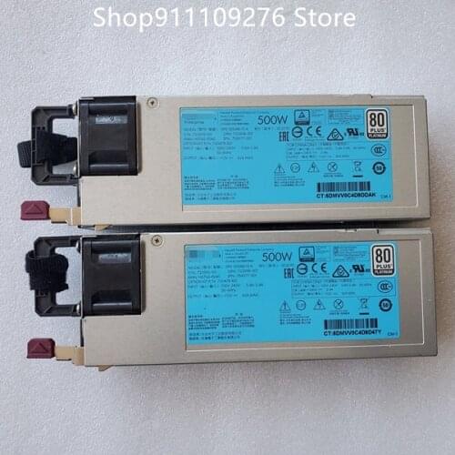 Original PSU for HP DL360 DL380/388 G9 500W power supply DPS-500AB-13 A HSTNS-PD40 723595-101 754377-001