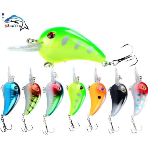 1PCS Minnow Fishing Lure 5.8g 6cm Hard Bait Wobbler Jig Bait Crankbait Carp Striped Bass Pesca Fishing Tackle SwimBait