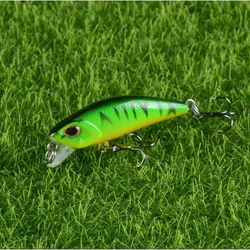 New Mini Minnow Fishing Lure 45mm 3.5g Sinking Wobbler Hard Artificial Bait For Bass Pike Winter Pesca