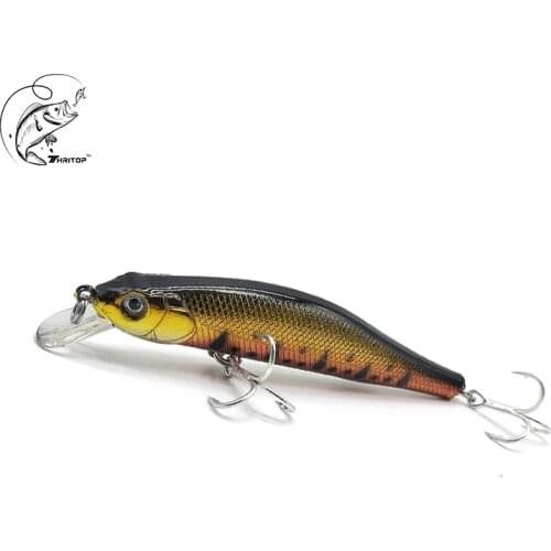 Thritop Artificial Minnow Bait Fishing Lures 9.5cm 11g 7 Various Colors TP021 Hard Bait Professional Fishing Tackle