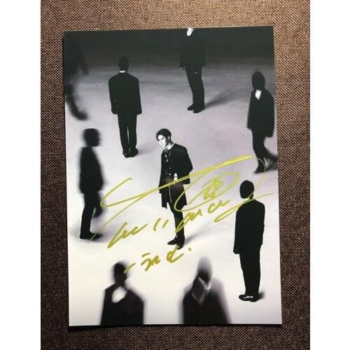 Hand signed SuperM LeeTaemin autographed photo SHINEE 5*7 092019N1