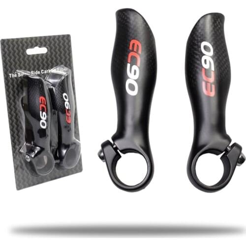 Bicycle Handlebar Bicycle Parts Carbon Fiber Lock Aluminum Alloy Small Vice To Ultra-light Weight 125g Carbon Fiber Handlebar