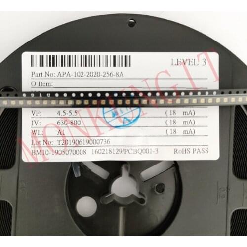 Fast shipping 8K APA102 2020 LED Chips Matrix program RGB Smart LEDs APA102 2020 256 8A LED Chips DC5V for addressable panel