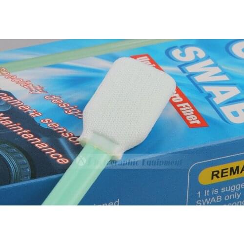 10Packs CCD CMOS sensor cleaning swab with cleaning solvents for dslr camera cleaning accessories wholesale